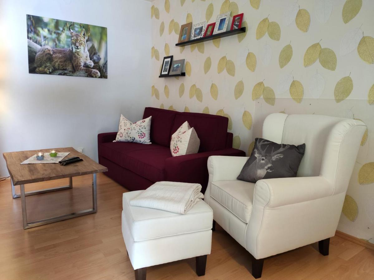 Ferienwohnung Harzluchs Mit Balkon, Netflix Und Sauna Im Haus Hohegeiß Extérieur photo