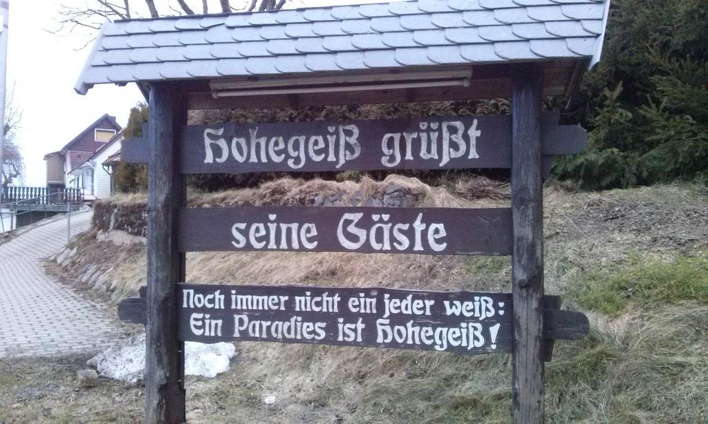 Ferienwohnung Harzluchs Mit Balkon, Netflix Und Sauna Im Haus Hohegeiß Chambre photo